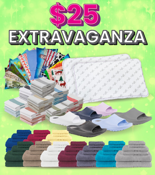 Shop The Premium MyPillow, Dish Towel Sets, Sandals For Only $25