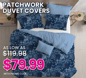 Patchwork Duvet Covers As Low As $79.99 With Promo Code