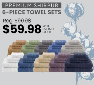 MyTowel 6-Piece Sets 50% Off!