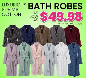 Bath Robes As Low As $49.98 With Promo Code