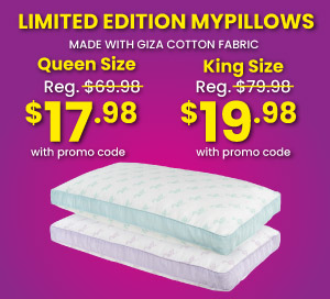 Premium MyPillow Queens $24.98 - Kings $29.98 With Promo Code!
