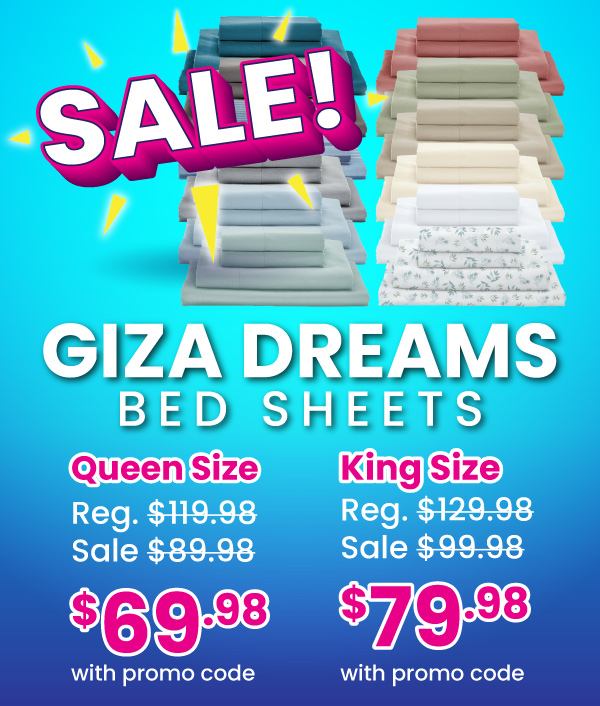 Giza Dreams Bed Sheets (set)