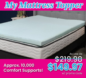MyMattress Topper As Low As $99.99 W/Promo Code