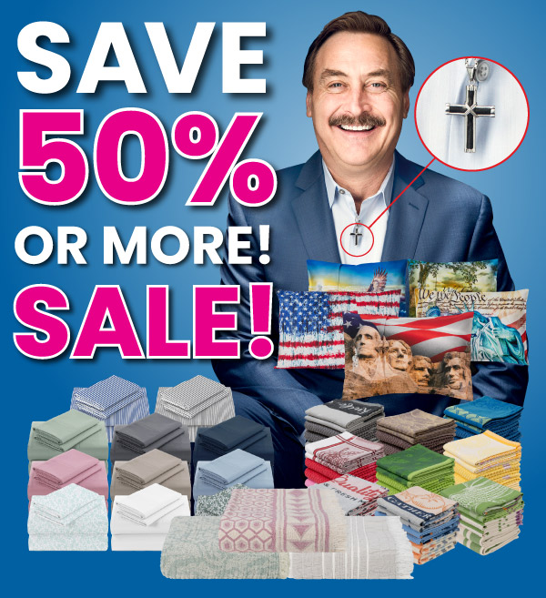 SAVE 50% OR MORE! SALE!