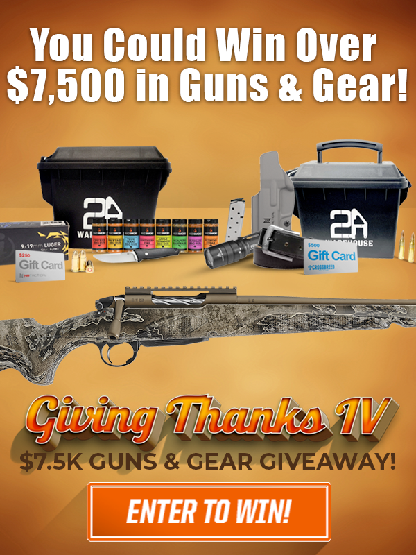 You Could Win Over $7,500 in Guns & Gear!