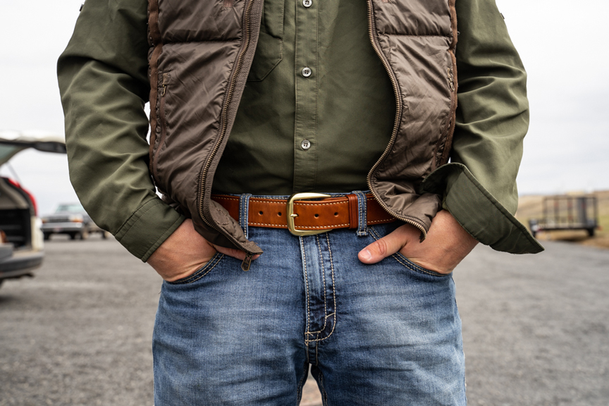 Slim is In! We The People Holsters Introduce the Raven Slimline Gun Belt