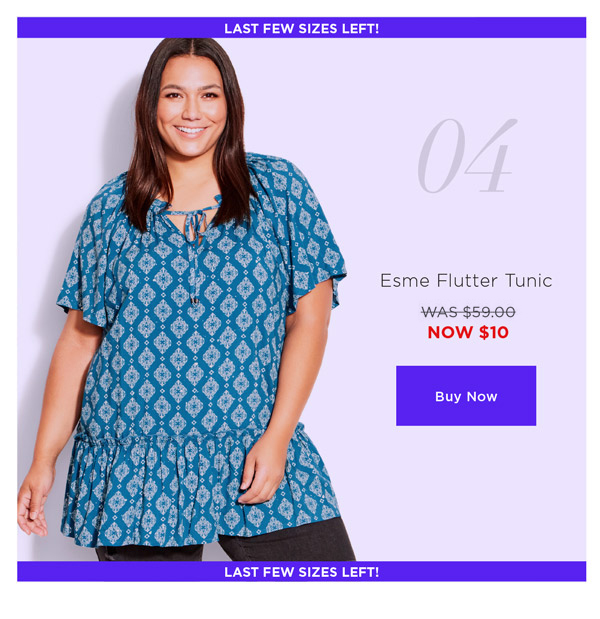 Shop Esme Flutter Tunic