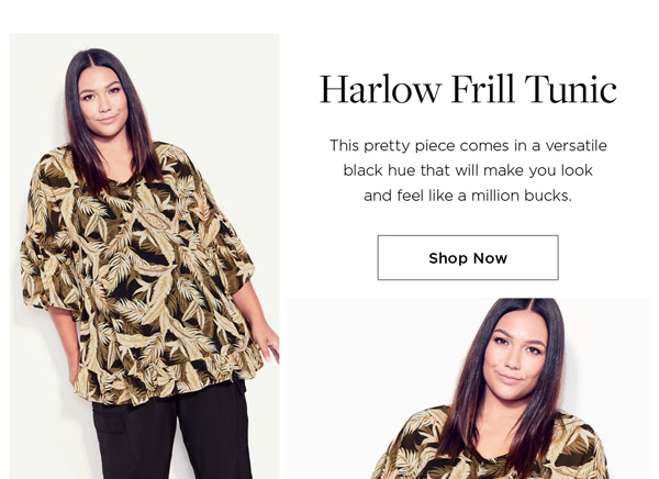Shop Harlow Frill Tunic