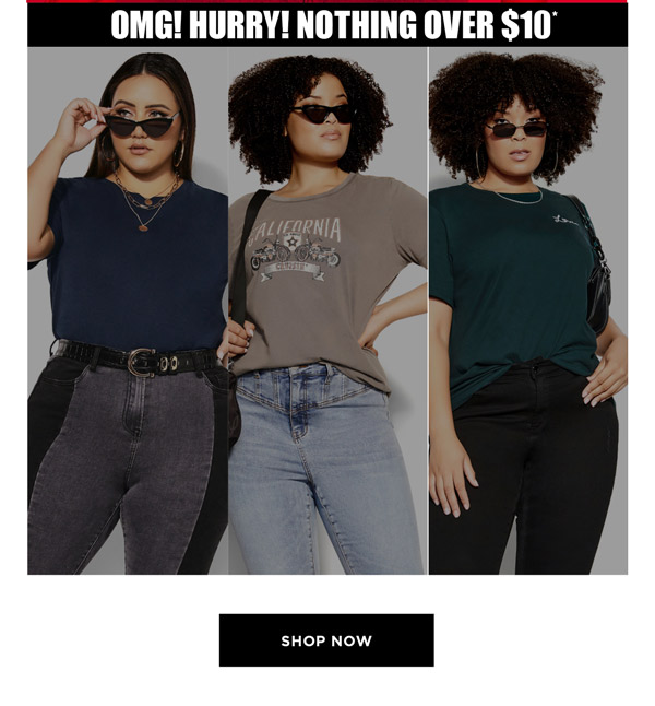 Shop the Outlet | Nothing Over $10*