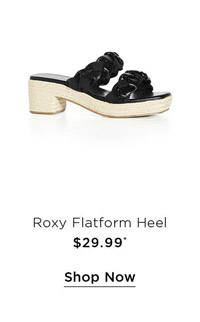 Shop WIDE FIT Roxy Flatform Heel