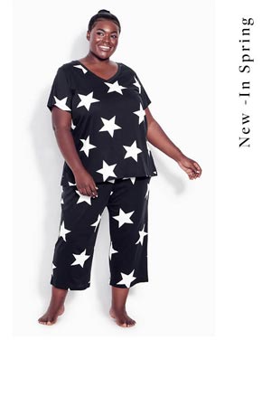 Shop Stars Short Sleeve Sleep Top