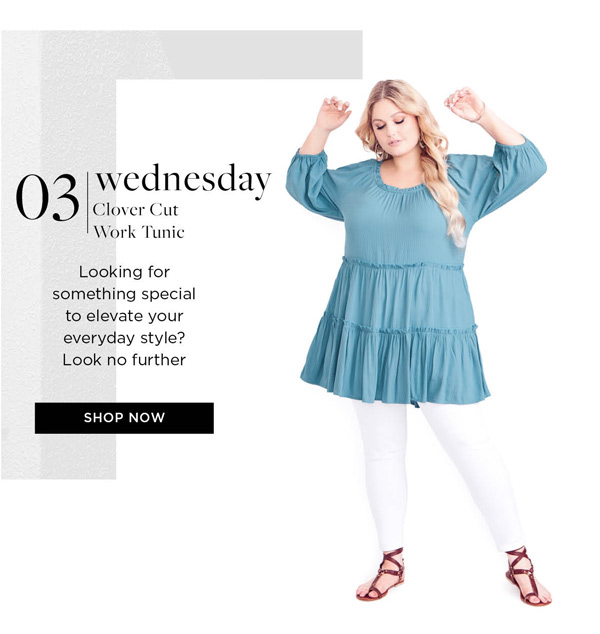 Shop Clover Cut Work Tunic