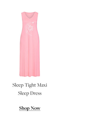 Sleep Tight Sleeveless Maxi Sleep Dress