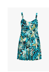 Shop Twist Print Swim Dress