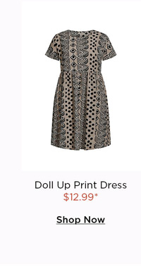 Doll Up Print Dress