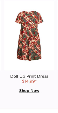 Doll Up Print Dress