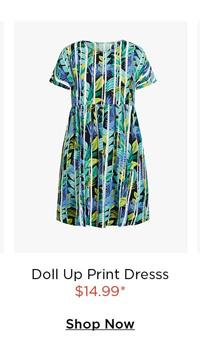 Doll Up Print Dress