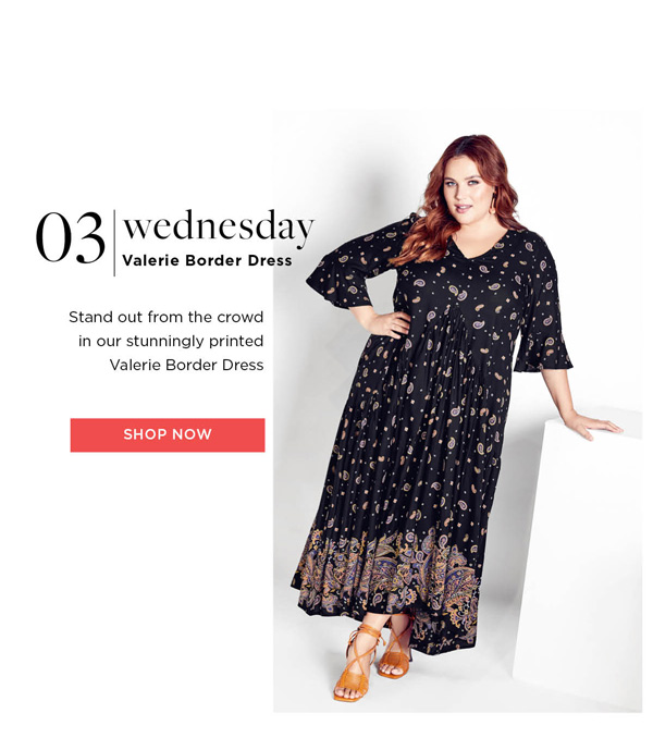 Shop Valerie Border Dress