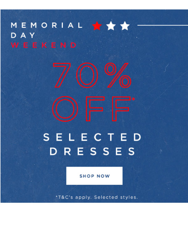 Shop 70% Off* Selected Dresses at City Chic