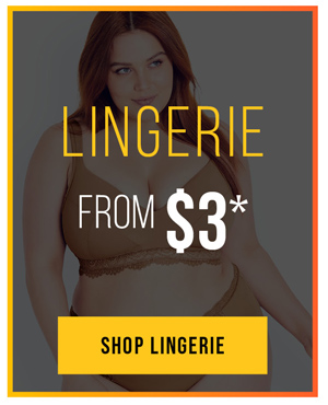 Shop Sale Lingerie From $3*