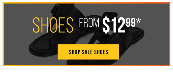 Shop Sale Shoes From $12.99*