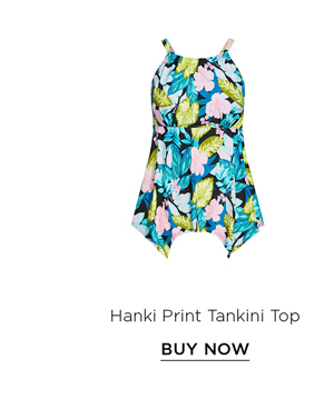 Shop The Hanki Print Tankini Top