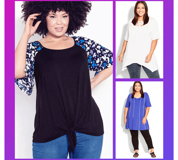 Shop Outlet Tops from $7.99*