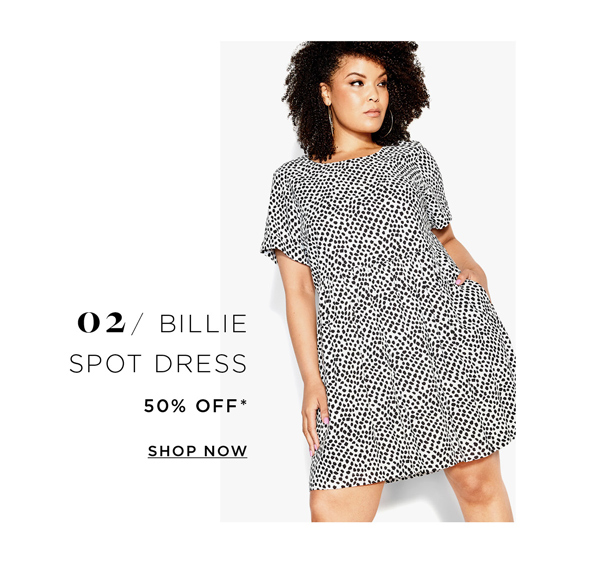 Shop the Billie Spot Dress