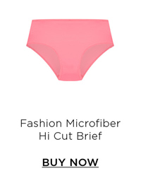 Shop the Fashion Microfiber Hi Cut Brief