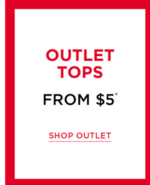 Shop Outlet* Tops
