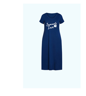 Shop the Summer Love Short Sleeve Sleep Maxi Dress