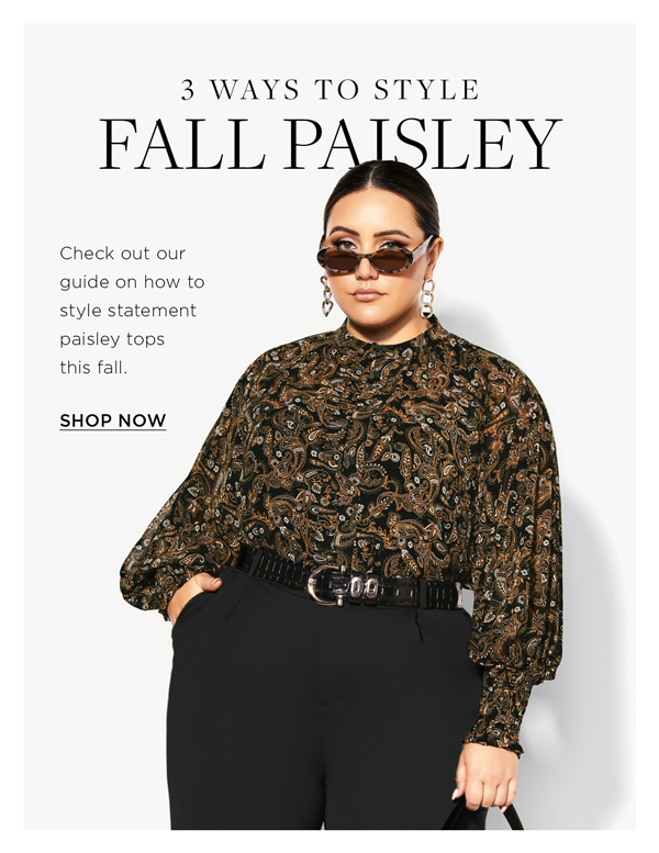 Shop Fall Paisley