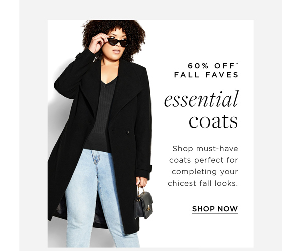 Shop 60% Off* Fall Faves