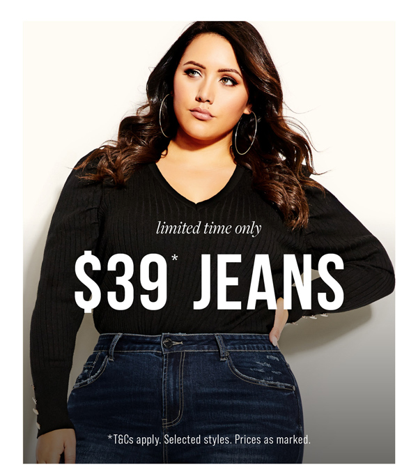 Shop $39* Jeans