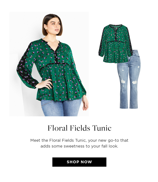 Shop The Floral Fields Tunic