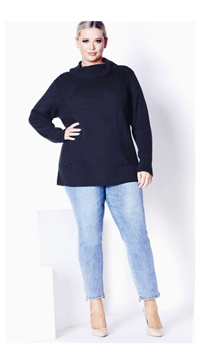 Shop the Rosie Cable Knit Sweater