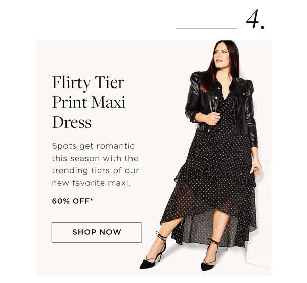 Shop the Flirty Tier Print Maxi Dress
