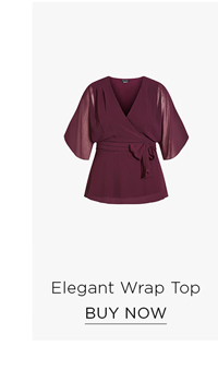 Shop the Elegant Wrap Top