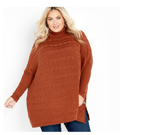 Shop the Bella Poncho Sweater