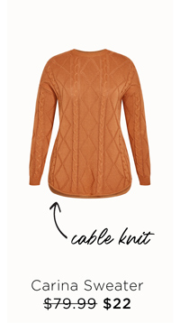 Shop the Carina Cable Knit Sweater