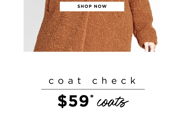 Shop Selected Coats $59*