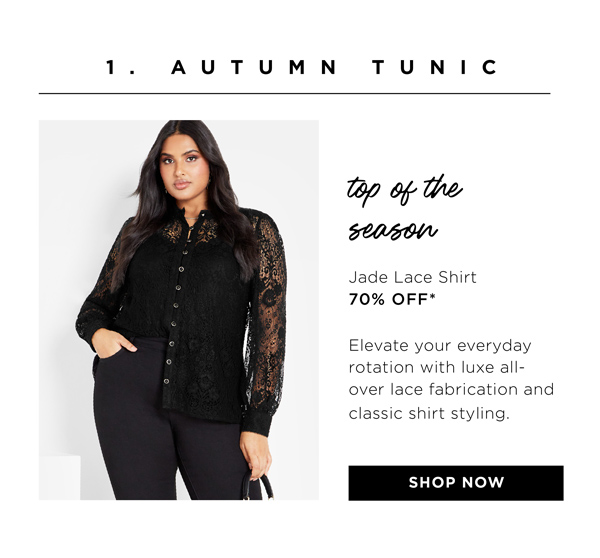 Shop the Jade Lace Shirt