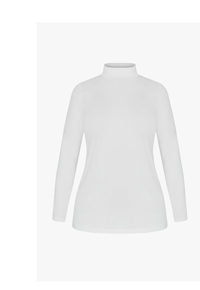 Shop the Organic Mock Neck Top