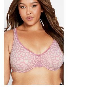 Shop the Smooth Caress Print Bra