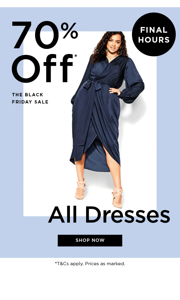 Shop 70% Off* All Dresses