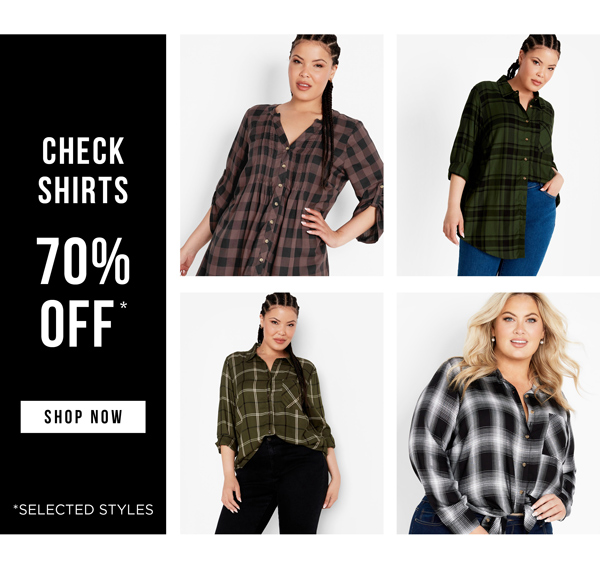 Shop 70% OFF* Tops