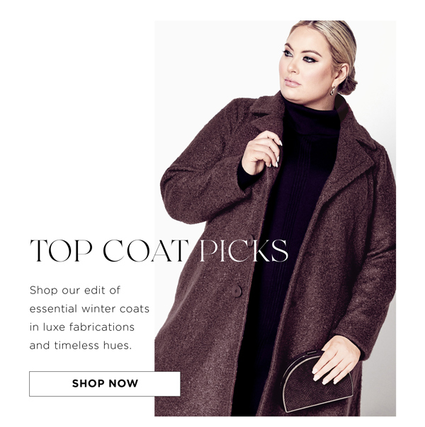 Shop Selected Coats $59 & Under*