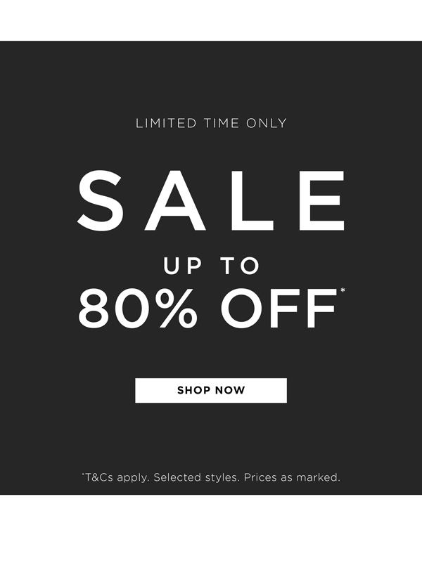 Shop Sale Up To 80% Off*