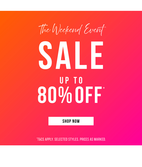 Shop Sale Up To 80% Off*