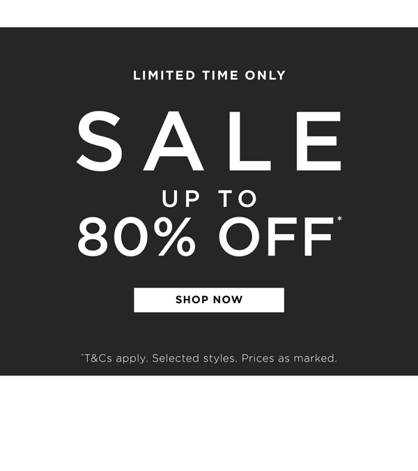 Shop Sale Up To 80% Off*